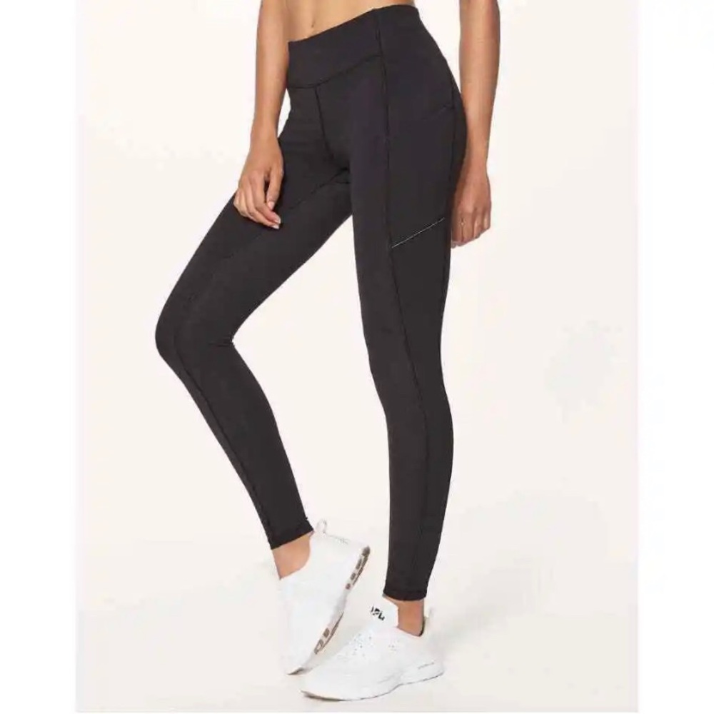 LULULEMON 6 Speed Up Tight *Full-On Luxtreme 28” Inseam Classic BLACK